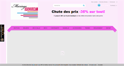 Desktop Screenshot of mariage-discount.fr