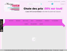 Tablet Screenshot of mariage-discount.fr